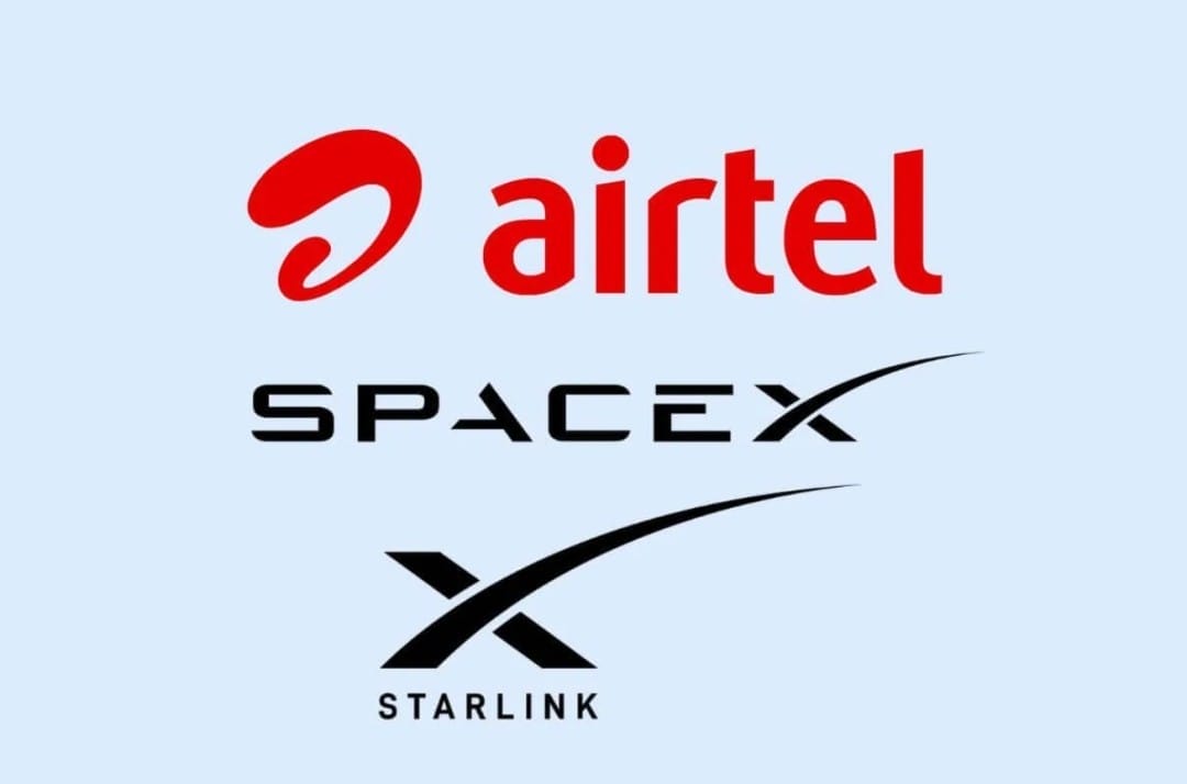 Airtel & Space X logo