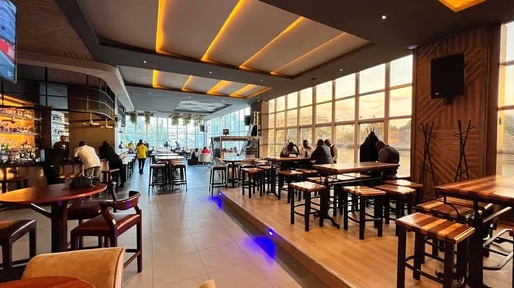 Urban Nightlife & Skyline Views — 40Forty Lounge, Nairobi