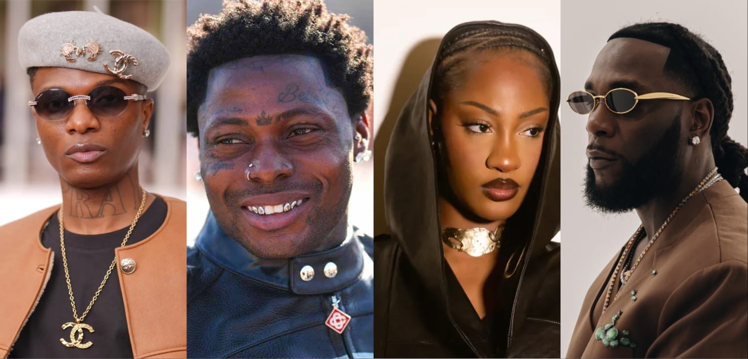 Nigerian stars Tems, Wizkid, Burna Boy and Asake land major nominations at the 2026 BET Awards