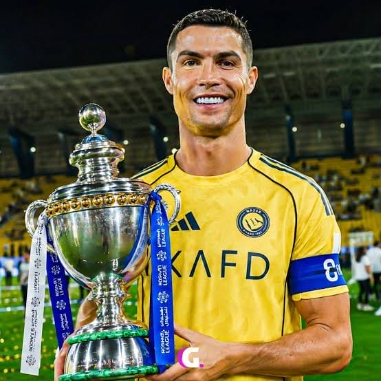 Cristiano Ronaldo finally finally wins his first major title with Al-Nassr