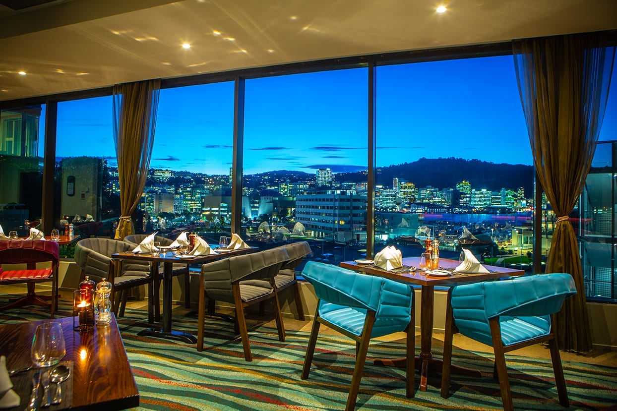 Elevated Dining with Scenic Views — One80 Restaurant & Lounge Bar, Wellington