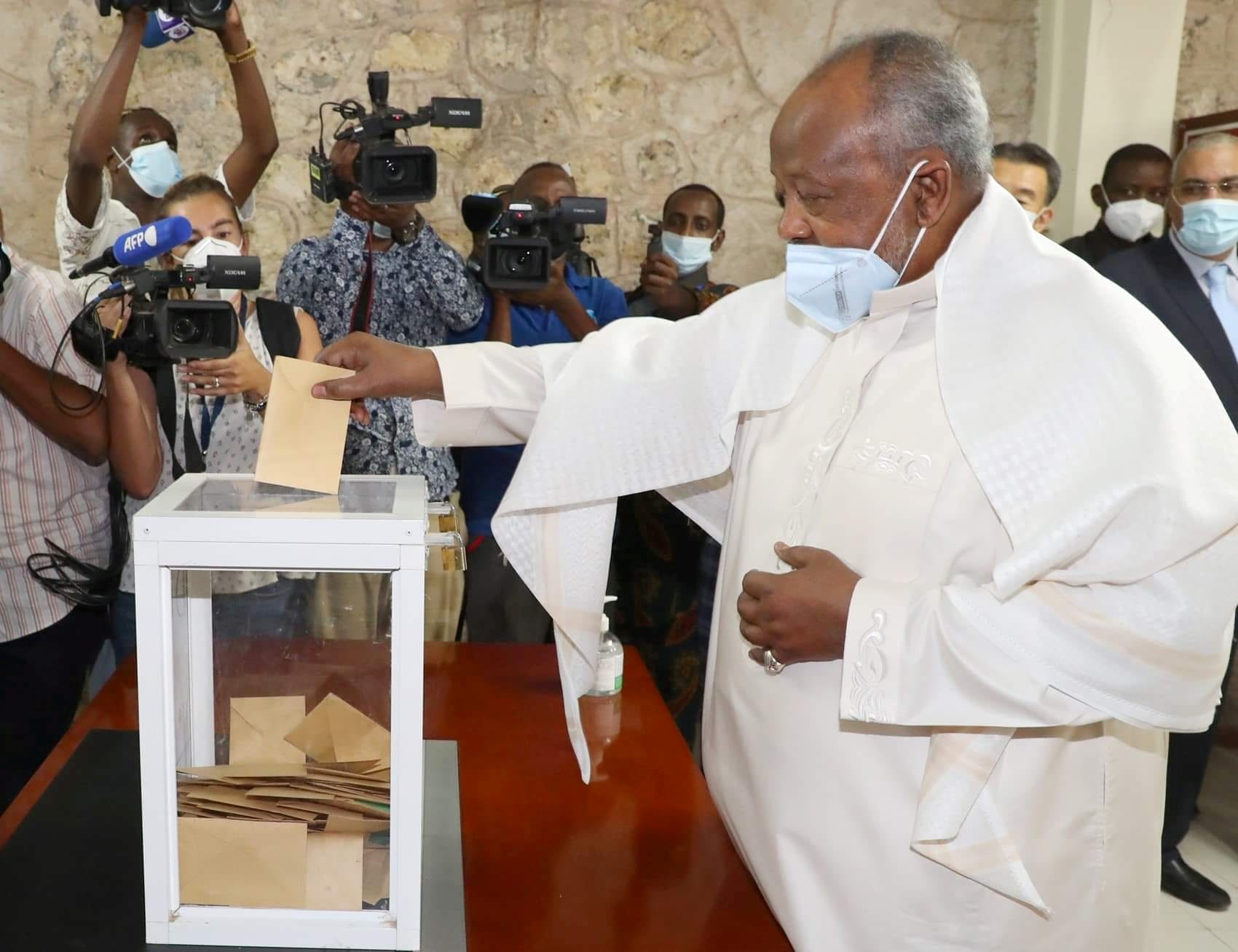 Djibouti president wins election with 97.8% of vote